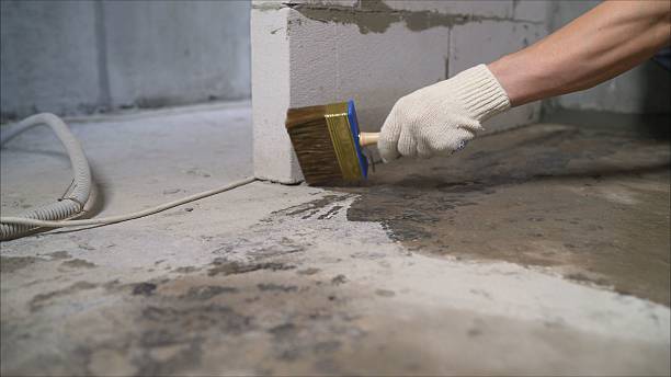 Crawl space vapor barrier installation in Berlin, MD